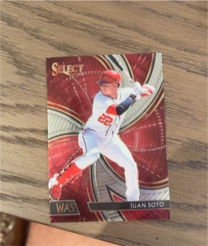 2020 Panini Select #P-2 Juan Soto Phenomenon Insert — front