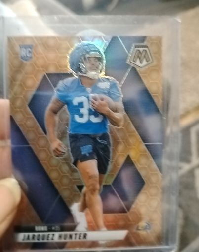 2025 Panini Mosaic #380 Jarquez Hunter — front