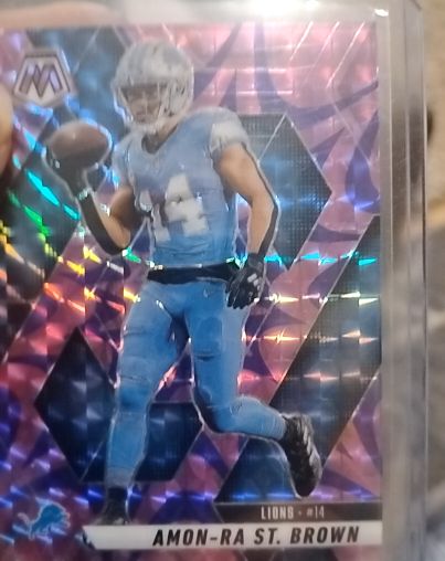 2025 Panini Mosaic #2 Amon-Ra St. Brown — front