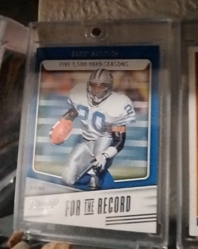2024 Panini Prestige #FR-BS Barry Sanders For the Record — front