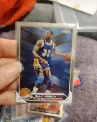 2023-24 Topps Chrome #97 Magic Johnson — front