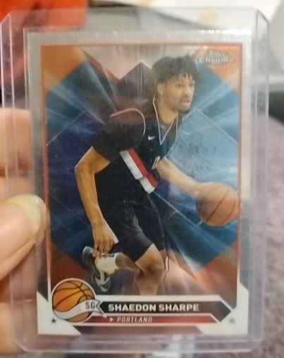 2023-24 Topps Chrome #71 Shaedon Sharpe — front