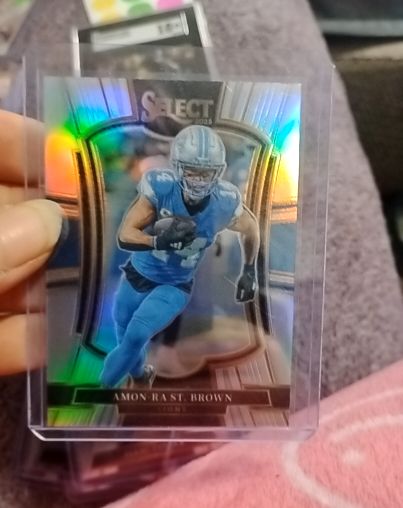 2021 Panini Select #73 Amon-Ra St. Brown — front