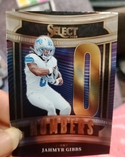 2025 Panini Select #6 Jahmyr Gibbs — front