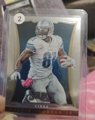 2013 Panini Select #74 Calvin Johnson Jr. — front