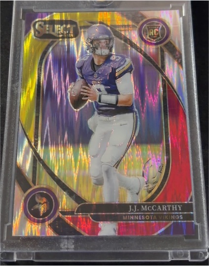 2024 Panini Select #246 J.J. McCarthy — front
