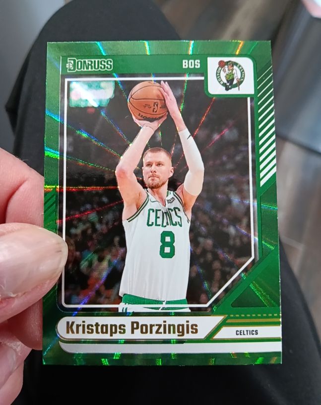 2024-25 Donruss #176 Kristaps Porzingis — front