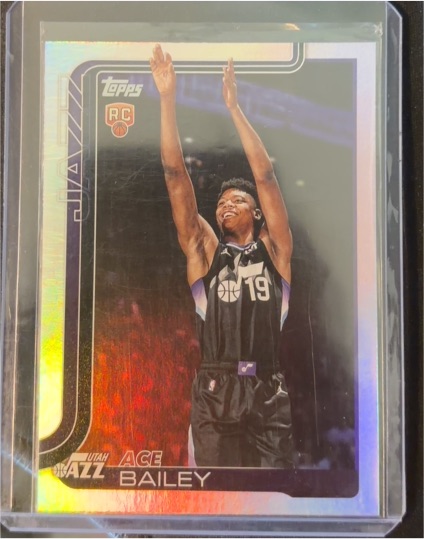 2025-26 Topps #205 Ace Bailey — front