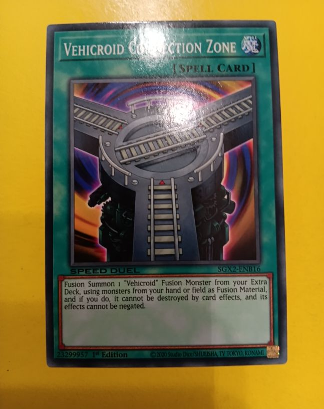 2020 Yu-Gi-Oh! SGX2-ENB16 Vehicroid Connection Zone — front