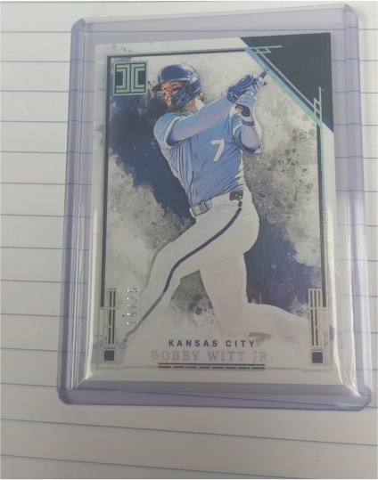 2025 Panini Impeccable #42 Bobby Witt Jr. — front