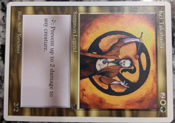 1995 Magic: The Gathering Chronicles #78 Kei Takahashi — front