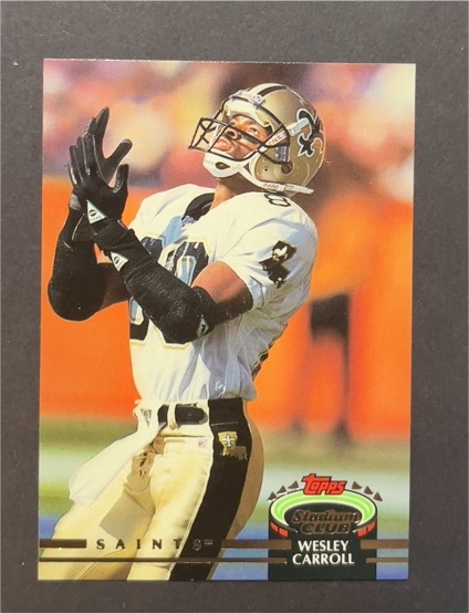 1992 Topps Stadium Club #11 Wesley Carroll — front