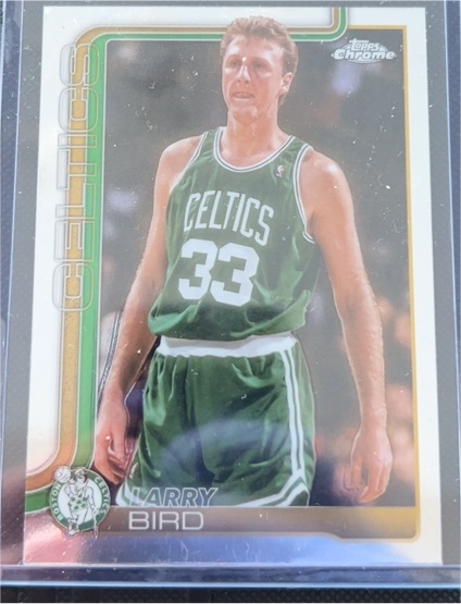 2025 Topps Chrome #243 Larry Bird — front