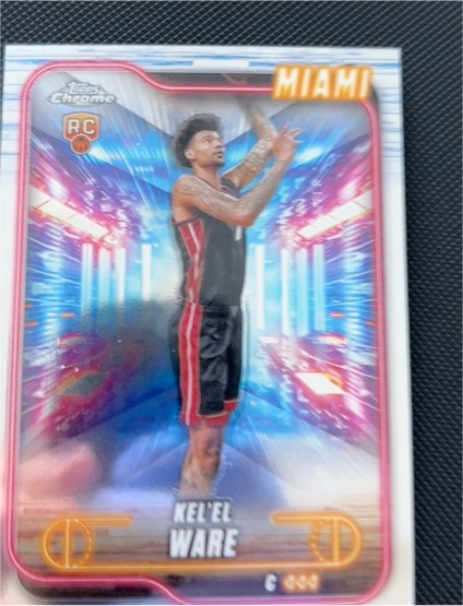 2024-25 Topps Chrome #103 Kel'el Ware — front