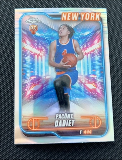 2024-25 Topps Chrome #172 Pacôme Dadiet — front