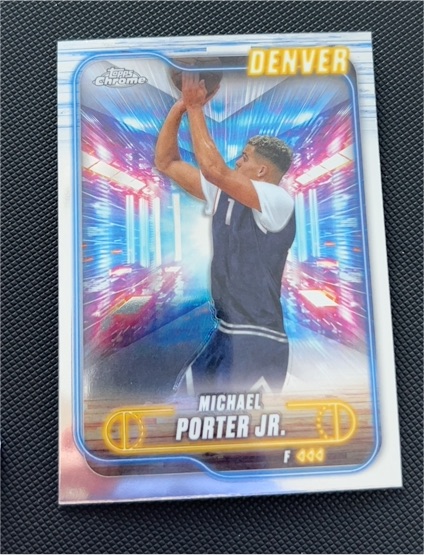 2024-25 Topps Chrome #12 Michael Porter Jr. — front