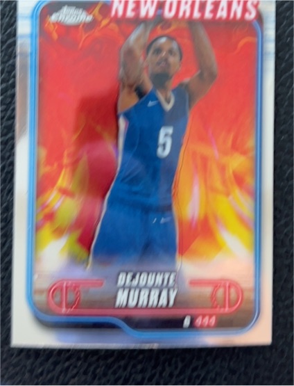 2024-25 Topps Chrome #73 Dejounte Murray — front