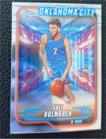 2024-25 Topps Chrome #99 Chet Holmgren — front