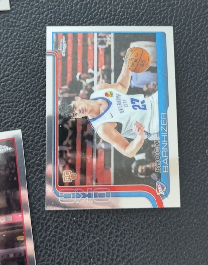 2025-26 Topps Chrome #295 Brooks Barnhizer — front