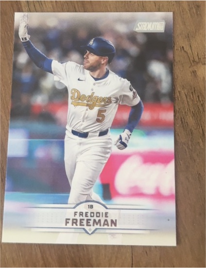 2025 Topps Stadium Club #168 Freddie Freeman — front