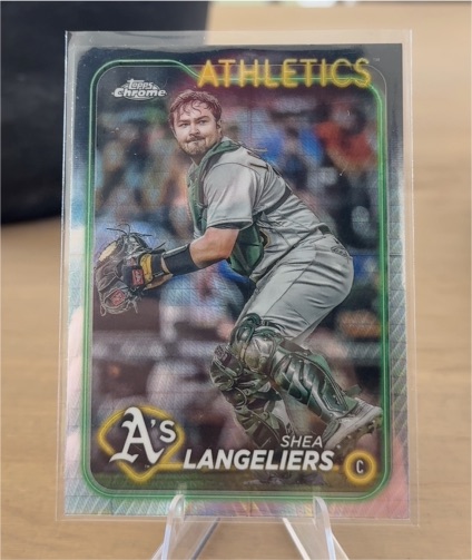 2024 Topps Chrome #205 Shea Langeliers — front