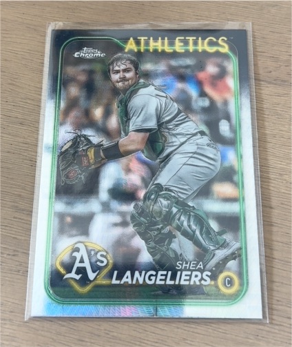 2024 Topps Chrome #205 Shea Langeliers — front