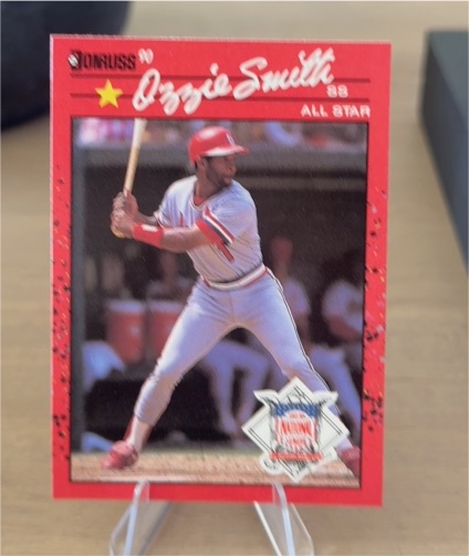 1990 Donruss #710 Ozzie Smith All Star — front