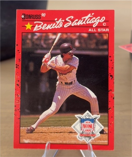 1990 Donruss #708 Benito Santiago All-Star — front