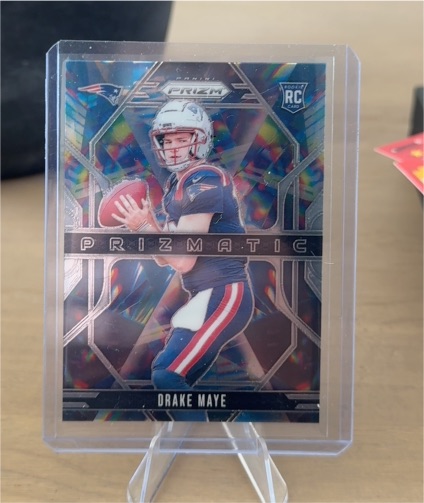 2024 Panini Prizm Prizmatic #2 Drake Maye — front