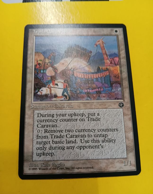 1995 Magic: The Gathering #19a Trade Caravan — front