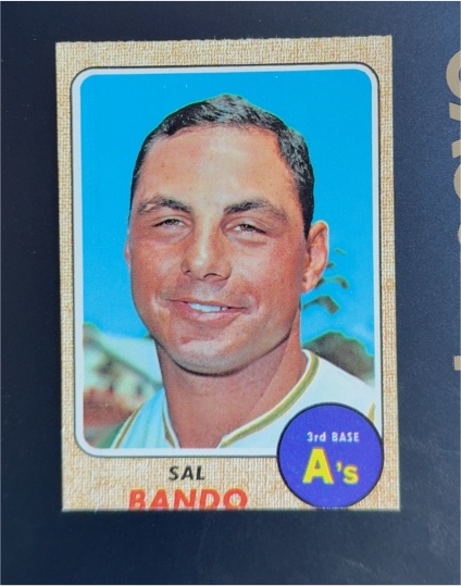 1968 Topps #146 Sal Bando — front