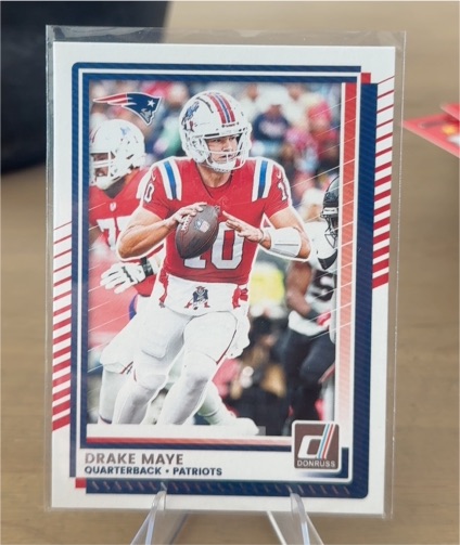 2025 Panini Donruss #58 Drake Maye — front