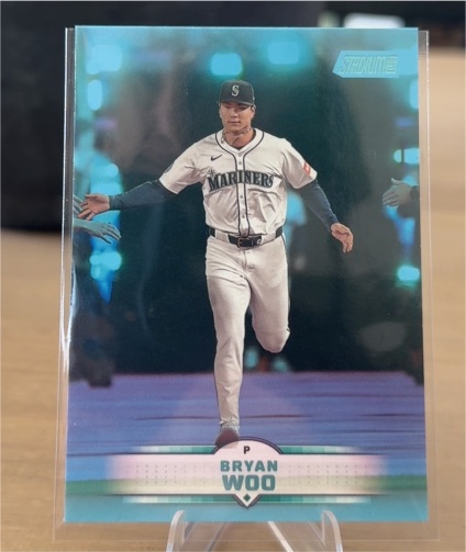 2025 Topps Stadium Club #197 Bryan Woo — front