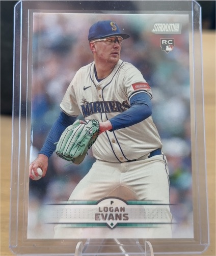 2025 Topps Stadium Club #52 Logan Evans — front