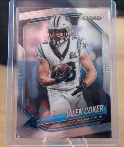 2025 Panini Prizm #55 Jalen Coker — front