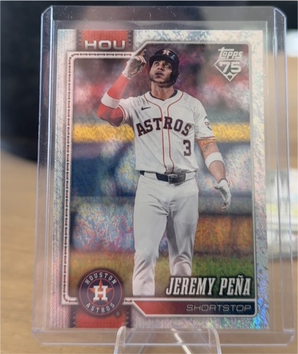 2026 Topps Series 1 #307 Jeremy Peña — front