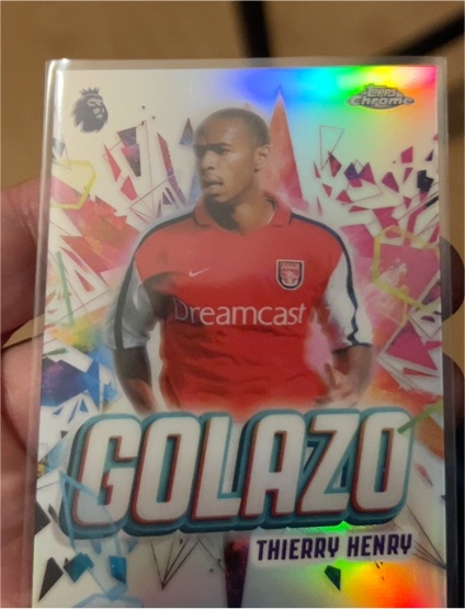 2026 Topps Chrome Premier League #GZ-14 Thierry Henry Golazo — front