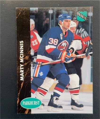 1991-92 Parkhurst #327 Marty McInnis — front
