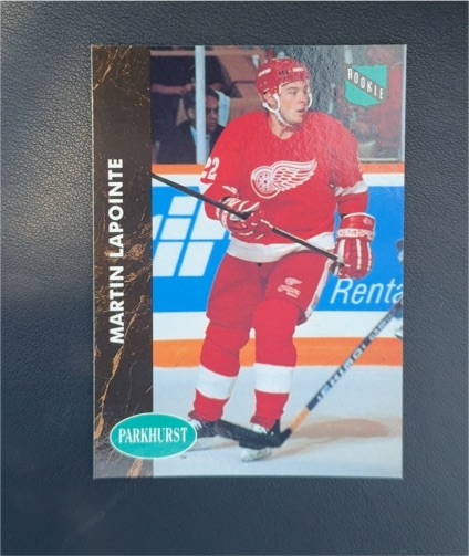1991-92 Parkhurst #267 Martin Lapointe — front