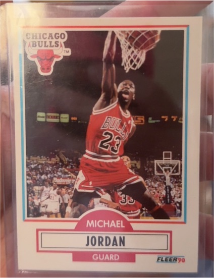 1990 Fleer #26 Michael Jordan — front