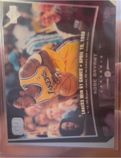 1998-99 Upper Deck #75 Kobe Bryant — front