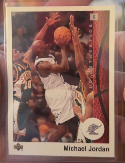2002-03 Upper Deck UD Authentics #88 Michael Jordan — front