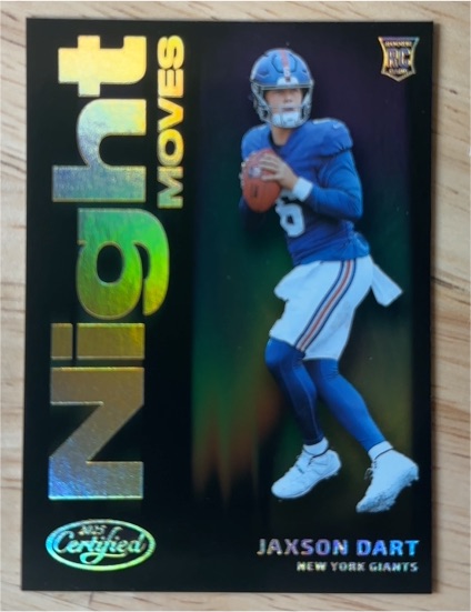 2025 Panini Certified Night Moves Jaxson Dart — front