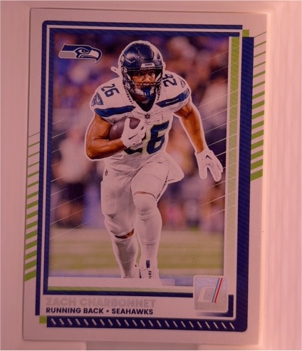 2025 Donruss #89 Zach Charbonnet — front