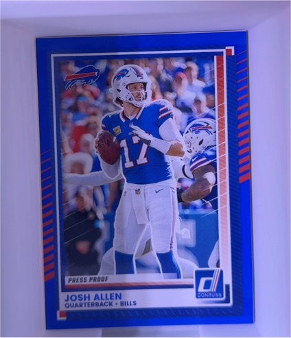 2025 Panini Donruss #91 Josh Allen — front