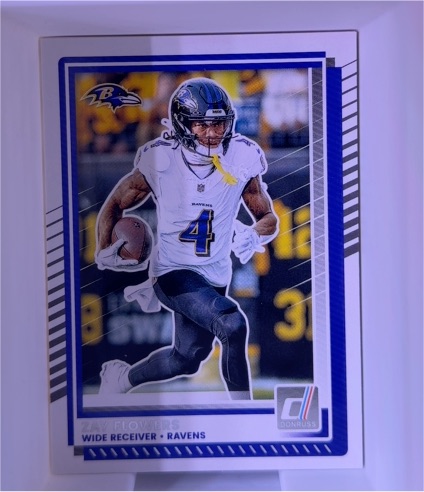 2025 Panini Donruss #165 Zay Flowers — front