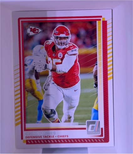 2025 Donruss #106 Chris Jones — front