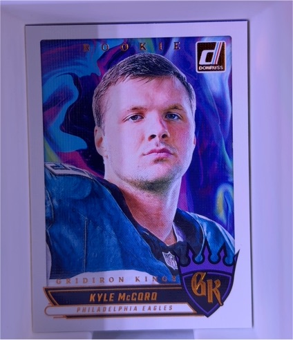 2025 Panini Donruss Rookie Gridiron Kings #RGK-KMD Kyle McCord — front