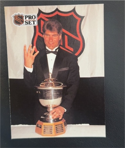 1991-92 Pro Set #322 Ray Bourque — front