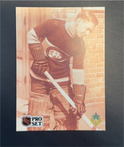 1991-92 Pro Set #333 Georges Vezina — front